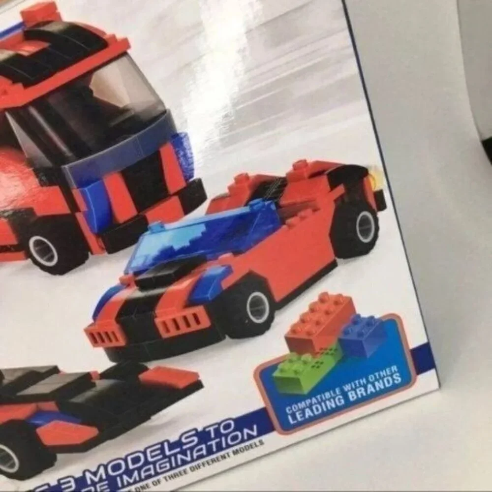 Top Blox Street Machines Building Blocks Set New